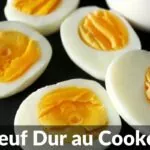 oeuf dur au cookeo