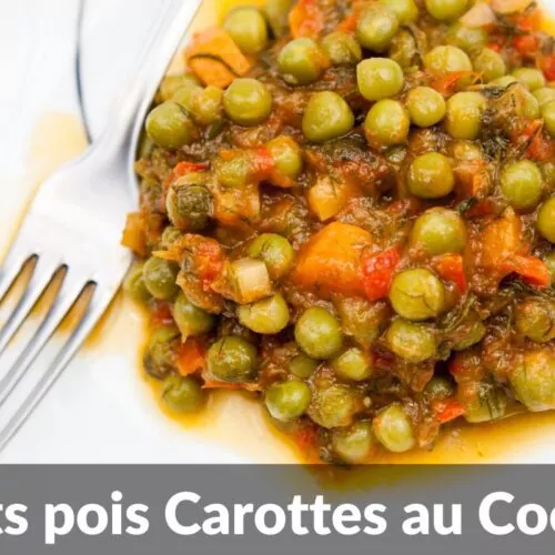 petits pois carottes au cookeo