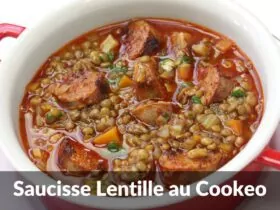 saucisse lentille au cookeo