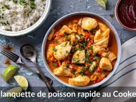 blanquette de poisson rapide au cookeo