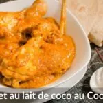 poulet au lait de coco au cookeo