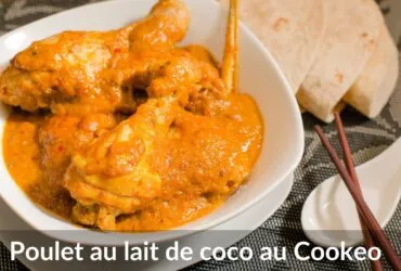 poulet au lait de coco au cookeo