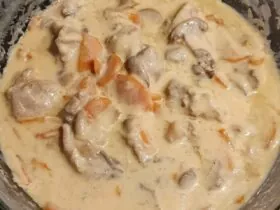 blanquette de dinde au cookeo