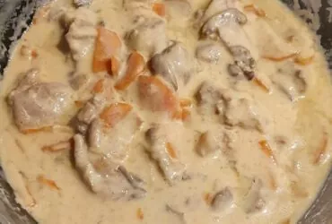 blanquette de dinde au cookeo