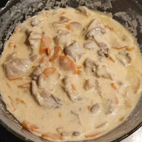 blanquette de dinde au cookeo