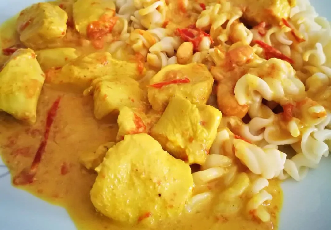 poulet au curry cookeo