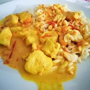 poulet au curry cookeo