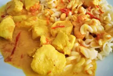 poulet au curry cookeo