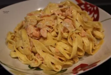 tagliatelles au saumon fumé au cookeo