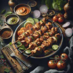 delicious chicken kebab - recipe photo